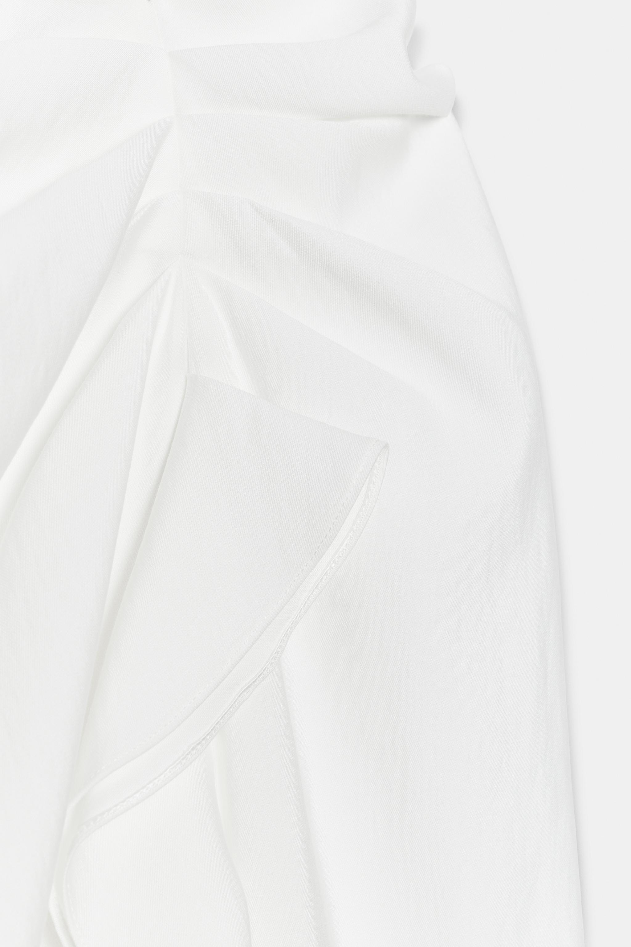 ZW COLLECTION RUFFLED MIDI SKIRT